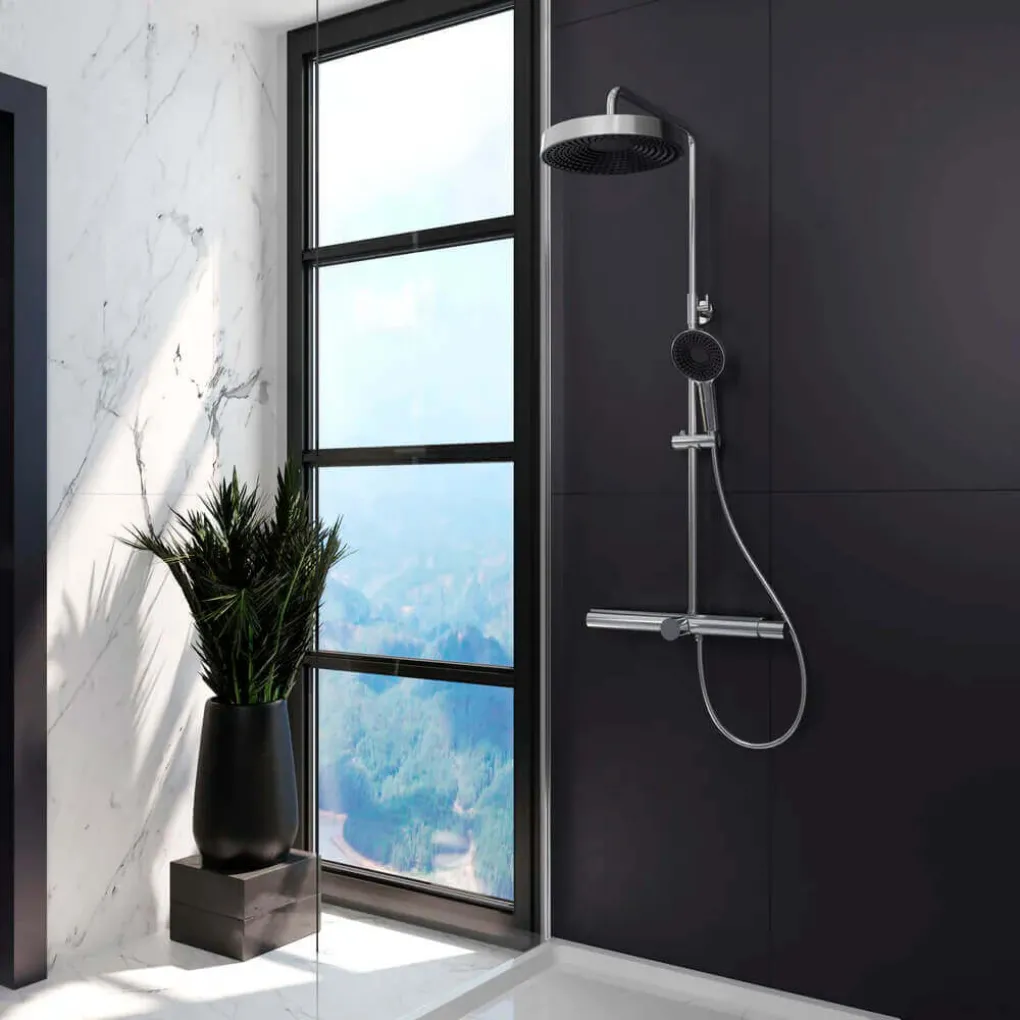 Душевая система с термостатом Koller Pool Orion PRO, хром- Фото 4